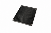 Large carbon fibre organiser tray with a premium finish for organising everyday items.