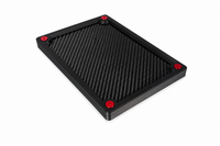 Small carbon fibre organiser tray for keeping everyday essentials neatly organised.