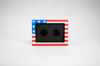 USA HYROX patch display featuring the Stars and Stripes front plate.