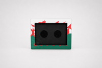 Wales HYROX patch display featuring the Welsh flag front plate.