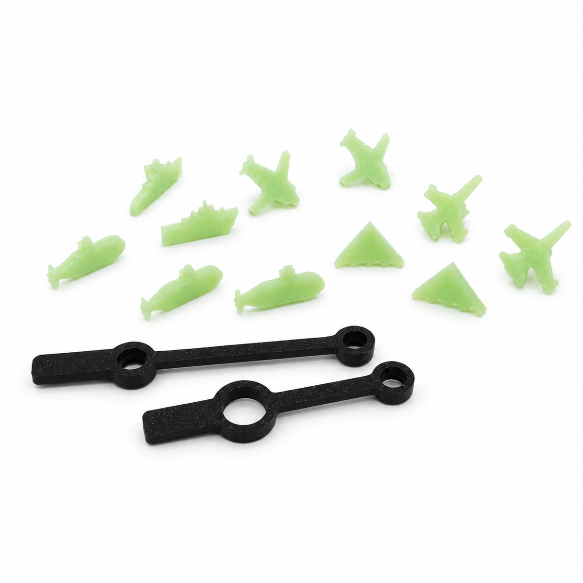Radar clock accessory kit for customising your clock with interchangeable vehicle markers and replacement parts.