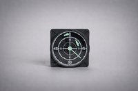 Radar wall clock with a clear acrylic face and maritime tracking theme.