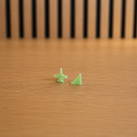 Replacement aircraft markers for customising a radar wall clock.
